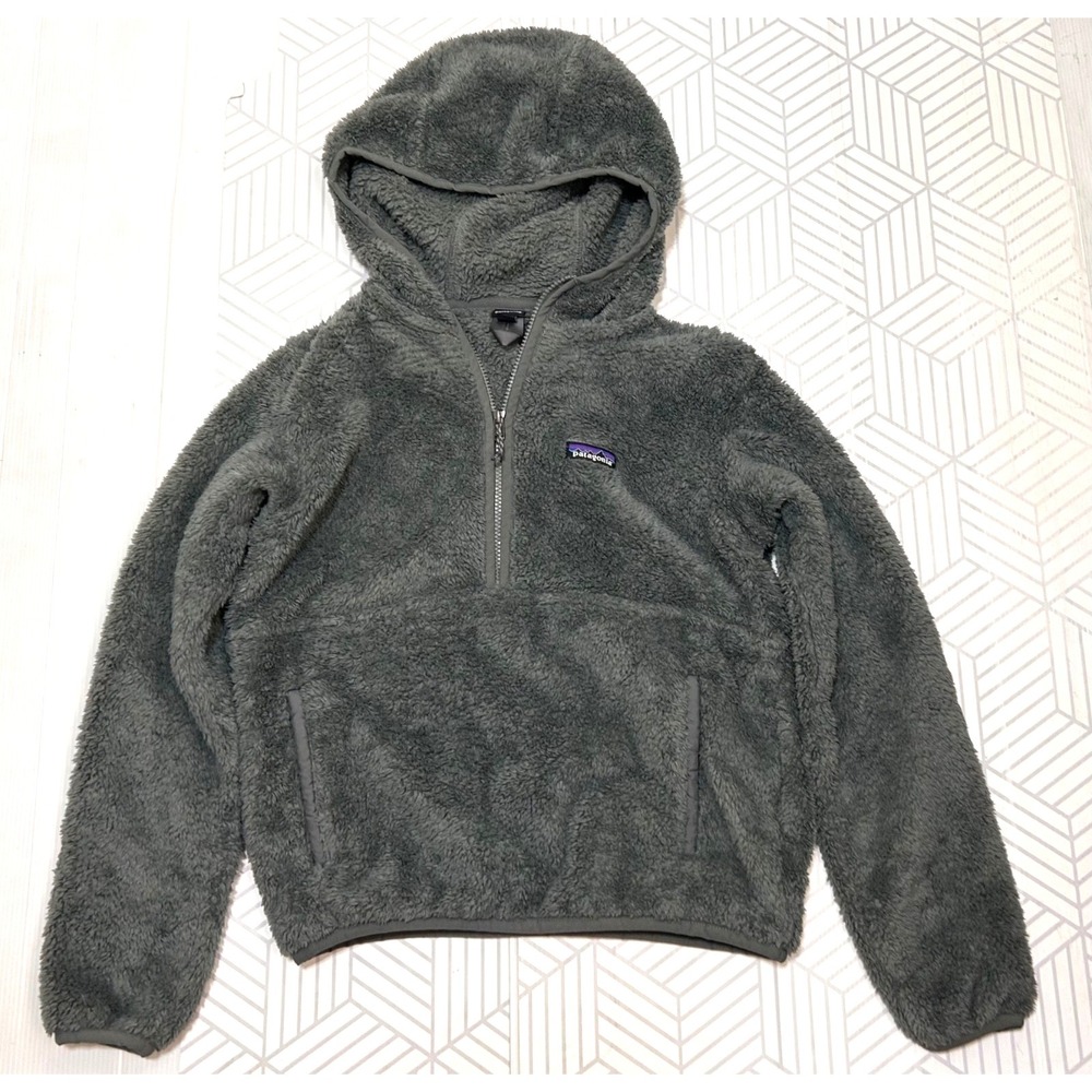 Patagonia 1/2 Zip Pullover Hoodie Womens size Small Los Gatos Gorpcore Hiking